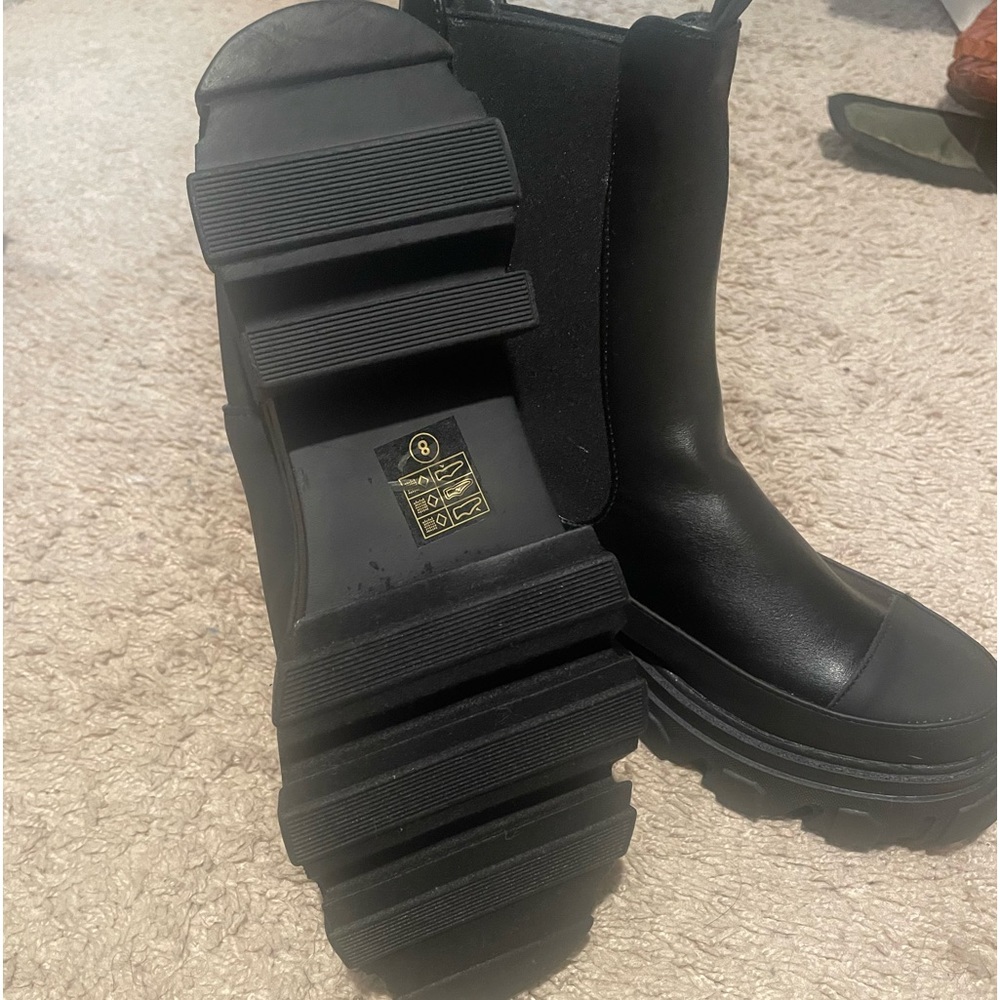 Black boots